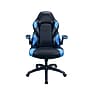 Raynor Group Playr Polyurethane Gaming Chair, Black/Blue (G-GAMEBSC-BLU)~#|#~C7B23A63-6C60-4229-9CD5B09BAF778F4E_sc7