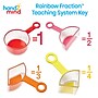 hand2mind Rainbow Fraction Measuring Cups, 4/Set (93439)~#|#~C7B3CF11-23F2-464B-BF1368C845C27529_sc7