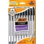 BIC Cristal Ballpoint Pen, Medium Point, 1.0mm, Black Ink, 10/Pack (068271)~#|#~C7B3EDE6-C849-429D-AF30F48DEC0CB534_sc7