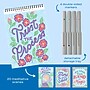 Lifelines FlowArt: Dot-By-Letter Everyday Inspiration Coloring Book, 20 Pages (LL-16-3224)~#|#~C7B82C45-5FFE-4D23-979D15AA2E9EADE5_sc7