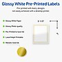 Avery Laser/Inkjet Rectangle Multipurpose Labels, 4" x 3-1/3", White, 40/Pack (S00-DHW)~#|#~C7B8341D-EE0C-4C44-8040E8D432571E50_sc7
