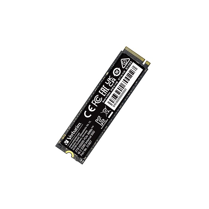 Verbatim Vi5000 PCIe NVMe M.2 2TB M.2 PCI Express Internal Solid