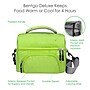 bentgo Deluxe Insulated Lunch Bag, 2-Compartment, Green (BGOBG2-G)~#|#~C7BE7364-6E68-4750-843F6808E3163F4D_sc7