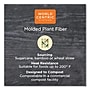 World Centric Fiber Lids for Fiber Containers, 8.9 x 6.9 x 0.4, Natural, Paper, 400/Carton~#|#~C7BF22E1-9984-44D3-8EA1A4ABA57B3B0A_sc7