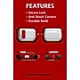 SaharaCase Venture-X Series Secure Lock Case with Premium Clip for Airpods Pro 3, Anti-Shock Corners, Viper Red (HP00232)~#|#~C7BF735F-5721-48A2-BE8F6F0D6684209D_sc7