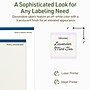 Avery Dissolvable Square Multipurpose Labels, 2" x 2", Off-white, 120/Pack (94107)~#|#~C7C11712-6820-43DA-9578E84DC61C7455_sc7