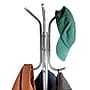 Mind Reader Coat Rack Freestanding Coat Tree, Silver, Metal (CRACK11-SIL)~#|#~C7C8FBBB-3946-4D65-8D2921BB6A9F44E3_sc7