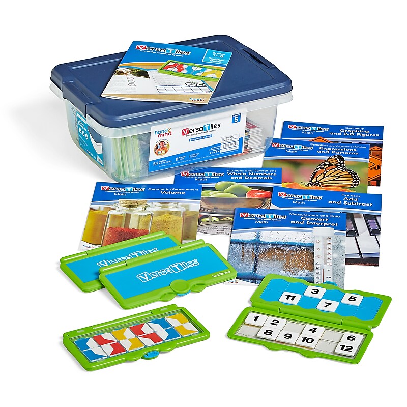 hand2mind VersaTiles Grade 5 Math Classroom Kit (H2M-84696) image 1