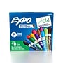 Expo Dry Erase Markers, Chisel Tip, Assorted Colors, 18/Pack (2212035)~#|#~C7D8DDB5-BBF2-4FD8-8E137E64FF515007_sc7