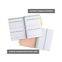 Pukka Pad B5 Study Book Customizable Notebook, 7.09" x 9.6", 120 Sheets, Gray/Silver (9824-STU)~#|#~C7DE4FEA-208C-4B88-B9DA7E60DF566B49_sc7