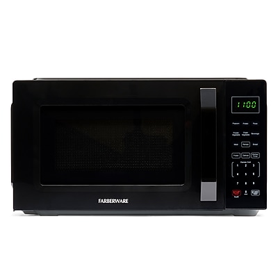Farberware 0.7 cu. ft. Countertop Microwave, Black (FMO07WEIBK) Simolary simolary.com