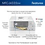 Brother INKvestment Tank MFC-J4335DW Wireless Color Inkjet Printer, All-In-One Supertank, Print, Scan, Copy, Fax~#|#~C7E36B30-E49E-4787-A701780EFD6084DA_sc7