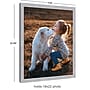 Amanti Art Grace 18" x 22" Picture Frame, Brushed Nickel (A42678297520)~#|#~C7E42B23-F168-4235-90E71EA0DF691115_sc7