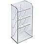 Azar Three Tier Tilt Organizer, 9.87" x 4.75"x 3.12", Clear (556762)~#|#~C7E55340-9C8F-4B2A-83EA9B30E6FFE7B6_sc7