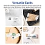 Avery Business Cards, 1" x 3", Glossy White, 400/Pack (95283)~#|#~C7E61E88-4890-4D57-855F4EB72ED7FEA3_sc7