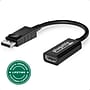 Plugable DisplayPort to HDMI Audio/Video Adapter, Male to Female, Black  (DP-HDMI)~#|#~C7E8A533-9AA5-4A58-BF5BAED3A77812B0_sc7