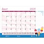 2024-2025 House of Doolittle Seasonal Holiday Depictions 22" x 17" Academic Monthly Desk Pad Calendar (1395-25)~#|#~C7EF645C-7FF9-4A23-8452447B36625D18_sc7