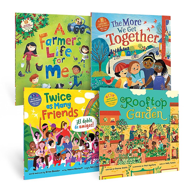 Barefoot Books 1st Grade Friendship and Community Book Bundle, 4/Set (BBK9798888593363) image 1
