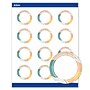 Avery Round Integrated Cards, Matte White, 100/Pack (19479371090)~#|#~C7FB9F3B-8830-4826-95D0B6B339B21FCB_sc7