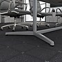 Bush Furniture 72"W x 36"D Boat Shaped Conference Table, Platinum Gray (99TBM72PGSVK)~#|#~C7FD2DC5-43A6-4472-B6A7AD5D48C27B7D_sc7