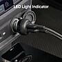 NXT Technologies™ USB-C/USB-A Car Charger with Lightning Cable for iPhone/iPad, Black (NX60453)~#|#~C8064F09-BB14-4118-93E98F88CDB2E47D_sc7