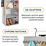 Whitmor Hanging Shoe and Sweater Organizer, Gray (5455-9667)~#|#~C806C7F5-F80D-493E-B39C54462E1B5B34_sc7