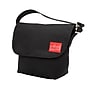 Manhattan Portage Vintage Messenger Bag Medium Black (1606V BLK)~#|#~C8099CCA-0248-40CD-8D1543C7CAF659AC_sc7