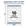 Avery Laser/Inkjet Multipurpose Labels, 3.5" x ", Glossy Clear, 1000/Box (94122)~#|#~C80ADD07-2DF6-4BDD-AD4F3C9F02D4C737_sc7