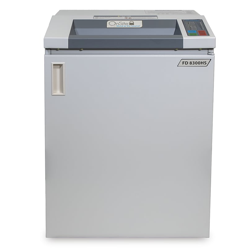 Formax 8300HS 8-Sheet Cross-Cut High-Security Deskside Shredder (FD8300HS) image 1