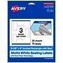 Avery Laser/Inkjet Sealing Labels, 5-1/8" x 4", Matte White, 75 Labels/Pack (19479370709)~#|#~C80E1D75-60F7-4B50-88371FE9957039F3_sc7