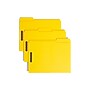 Smead Card Stock Classification Folders, Reinforced 1/3-Cut Tab, Letter Size, Yellow, 50/Box (12940)~#|#~sp44488420_sc7
