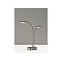Adesso Eternity LED Desk Lamp, 20.75", Brushed Steel (5026-22)~#|#~C81228B4-750C-4A80-9B8C681C66A2196C_sc7