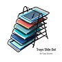 Mind Reader 6-Tier Stackable Paper Desk Tray Organizer, Metal, Black (6TPAPER-BLK)~#|#~C812DB18-8D1F-4D50-806E40CF2FE5A1C8_sc7