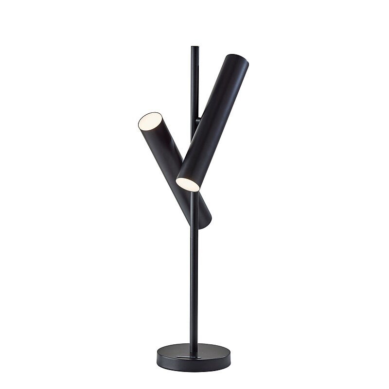 Adesso Greer 30"H LED Table Lamp, Black (4213-01) image 1