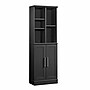 Sauder HomePlus 71"H Storage Cabinet with 6 Shelves, Raven Oak (435131)~#|#~C819DFFB-7AE0-46A8-B2E43820E484F3A5_sc7
