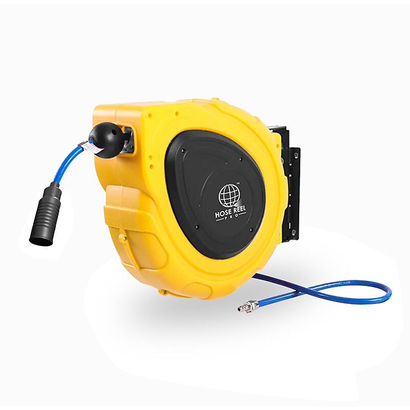 Hose Reel Pro Air Hose Reel, 1/4" x 65', Yellow (AIR-YW-65) image 1