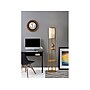 Adesso Stewart 62.5" Natural Wood Floor Lamp with Cylindrical Off-White Shade (3117-12)~#|#~C822ED21-7C8F-4130-8454320750854B91_sc7