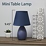 Simple Designs 9.45" LED Table Lamp, Blue (LT2009-BLU-LB)~#|#~C8235364-2DB5-44E8-BCD40F116AB5D840_sc7