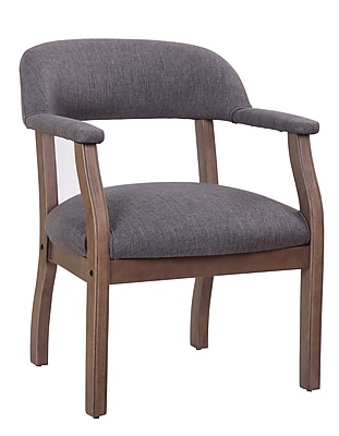 Boss Fabric Guest Chair, Slate Grey (B9540DW-SG) Sansujyuku sansujyuku.com