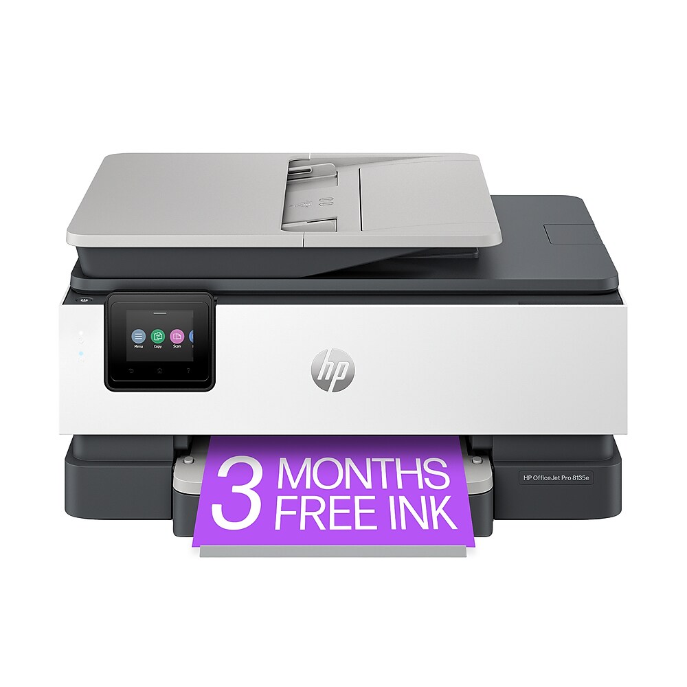 HP OfficeJet Pro 8135e all-in-one wireless color inkjet printer