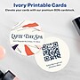 Avery Integrated Cards, 2" Dia., Matte Ivory, 120/Pack (95268)~#|#~C82F9900-030F-4ADB-9CD47FD07A748008_sc7