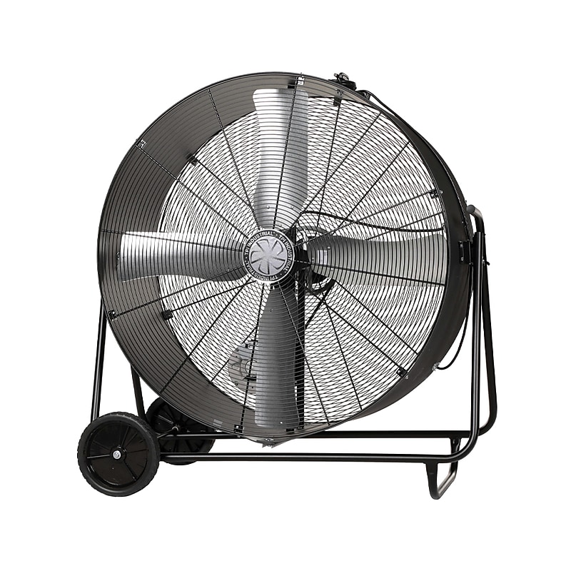 TPI PBXS 42" Industrial Portable Floor Fan, 1-Speed, Black (08213402) image 1
