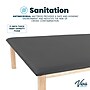Viva Comfort Exam Table, 500 lbs. Capacity, Black (ADI996-05-BLK-MK)~#|#~C833F443-BC4E-42ED-90D58DD80ACDF2B8_sc7
