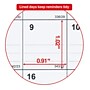 2026 Staples 6.5" x 7.5" Monthly Wall Calendar, Red/White/Gray (ST53923-26)~#|#~C834DF86-8F84-4197-8273286A76A6A454_sc7
