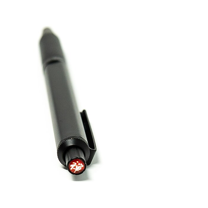 Zebra G-750 Retractable Gel Pens, Medium Point, Black/Blue Ink, 2