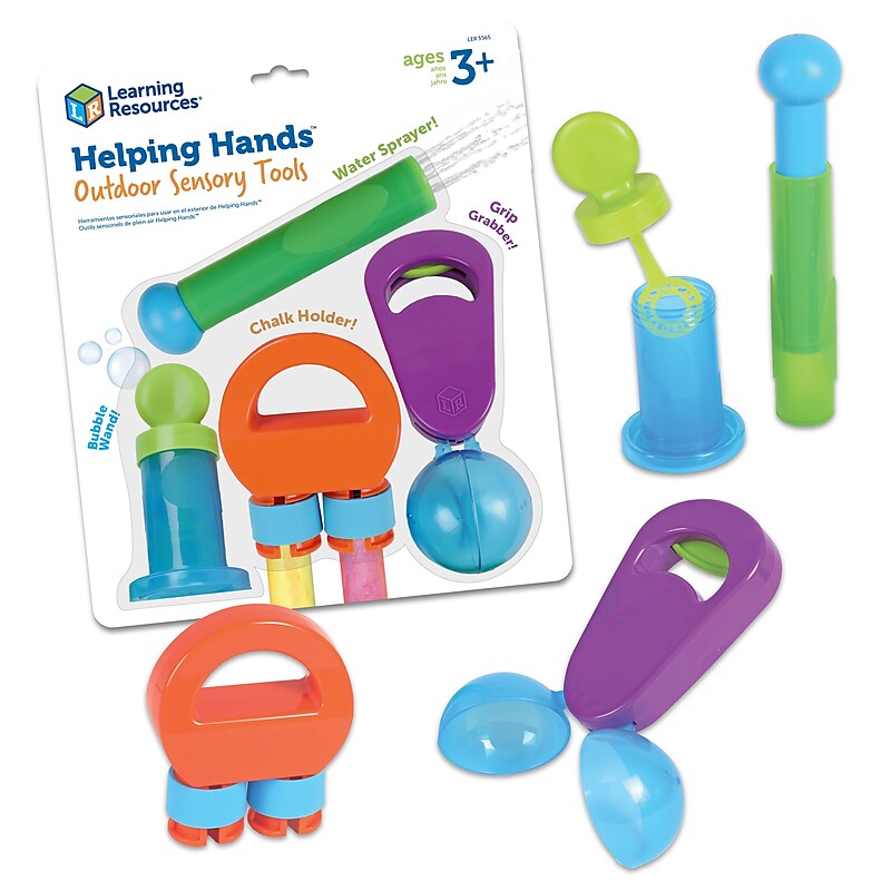 Learning Resources Helping Hands Outdoor Sensory Tools (LER5565) image 1