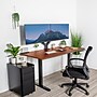 Mount-It! Dual Motor 60"W Electric Adjustable Standing Desk, Hazelnut Brown/Black (MI-18125)~#|#~C839070F-E21D-43A1-A64C50260AE2C452_sc7