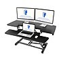 FlexiSpot M7 Series 40"W Manual Rectangular Adjustable Standing Desk Converter, Black (M7-E-40B)~#|#~C83ABA11-9406-4A1A-831722AD1CFA0A3B_sc7