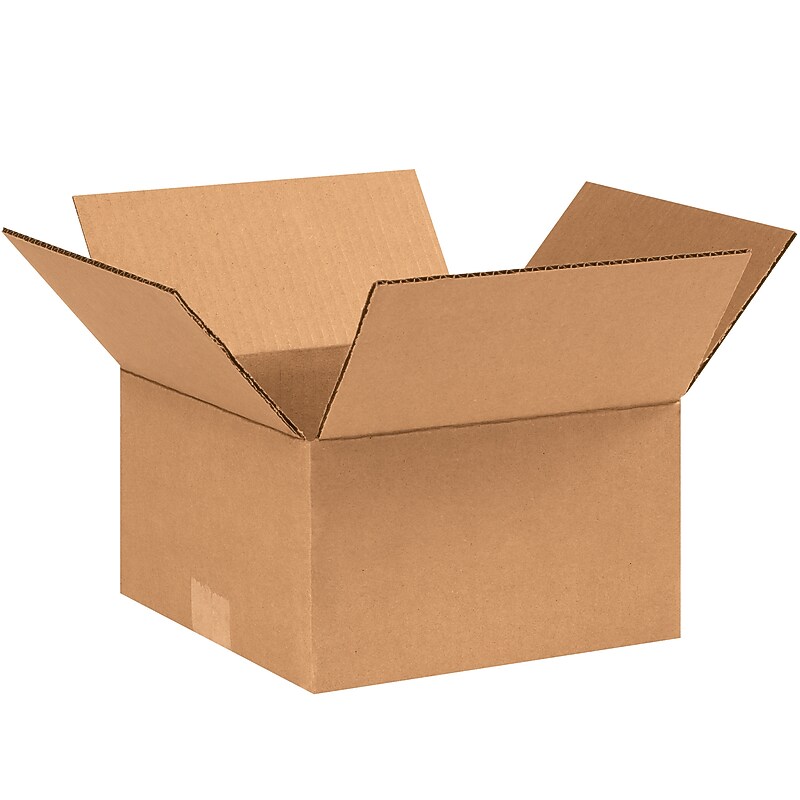 9" x 9" x 5" Shipping Boxes, 32 ECT, 25/Bundle (995) image 1