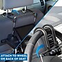 Mount-It! 20.75" x 10.5" Plastic Height Adjustable Steering Wheel and Backseat Tray, Black (MI-7314)~#|#~C83D28A8-5EDD-47BF-B5FEFB4736600A19_sc7